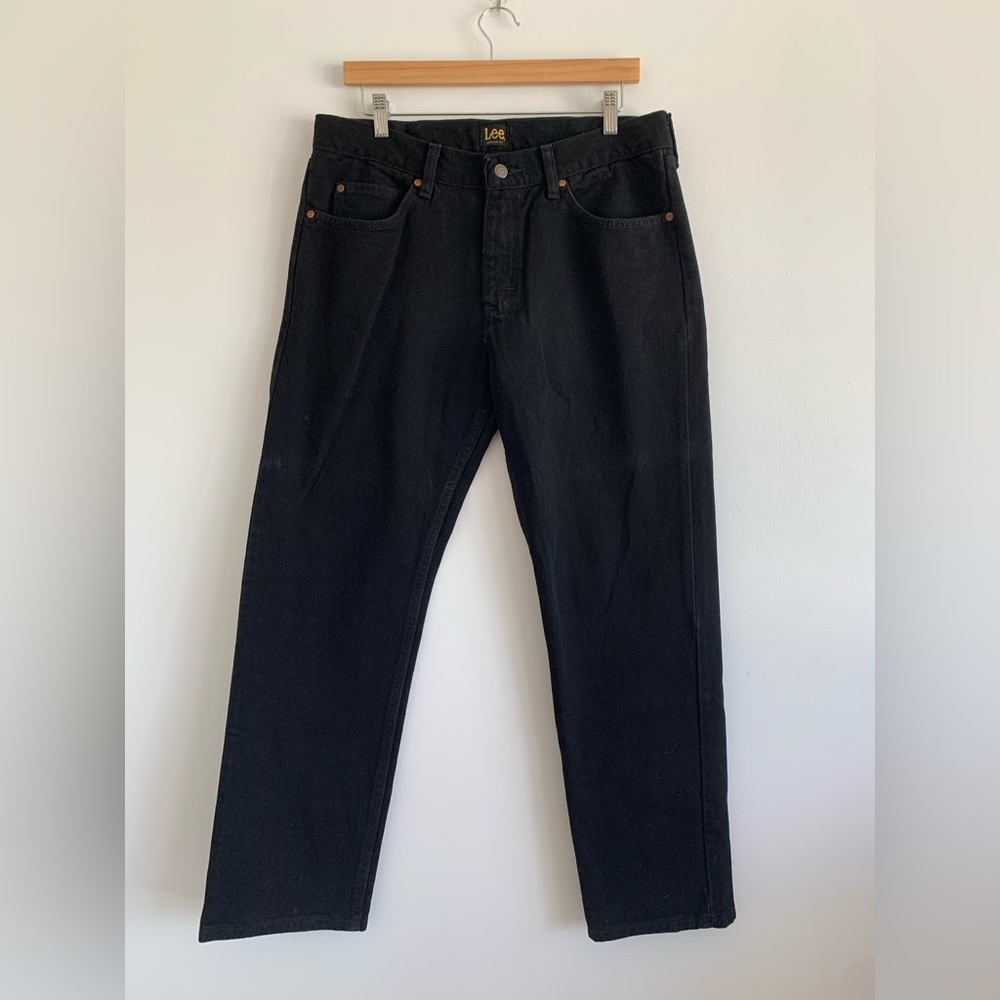 Lee Regular Fit Black Denim